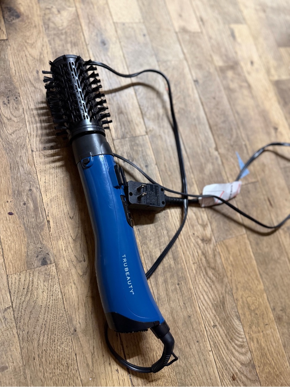 TRUBeauty Blue Hot Air Round Brush Styler